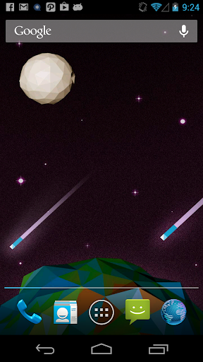 Comet Live Wallpaper