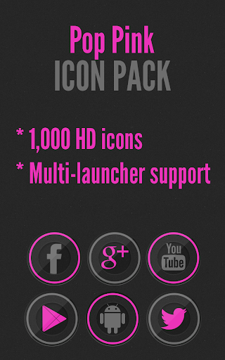 Pop Pink - Icon Pack
