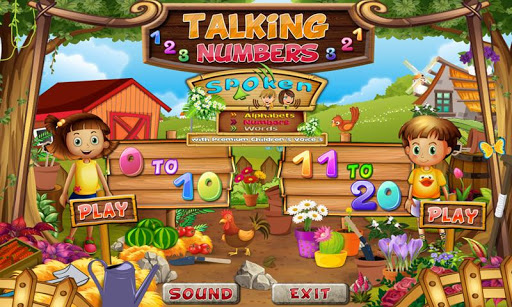 Talking Numbers Learn 0 to 20