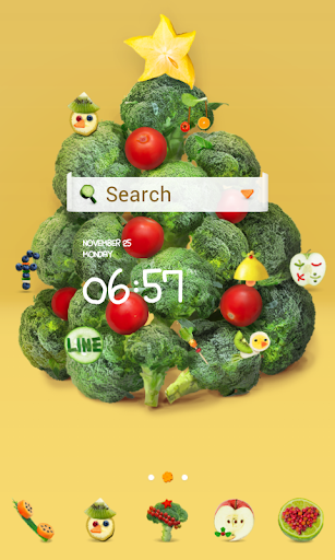 【免費個人化App】Vegetable tree dodol theme-APP點子