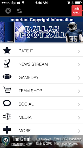 【免費運動App】Dallas Football STREAM-APP點子