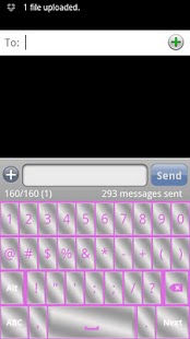 How to install Pink Silver Keyboard Skin 1.0 unlimited apk for pc