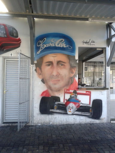 Airton Senna Graffit