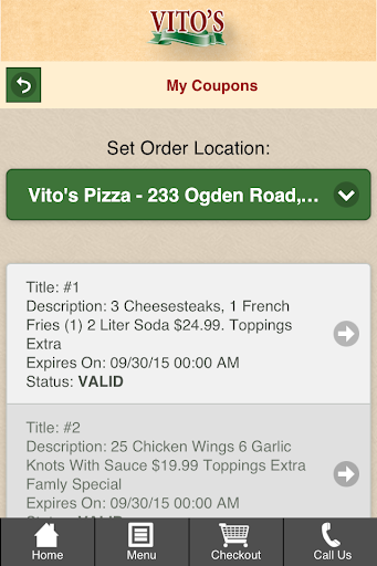 【免費生活App】Vito's Pizza, Pasta and Grill-APP點子