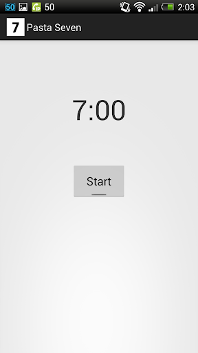 Simplest Timer - Pasta 7