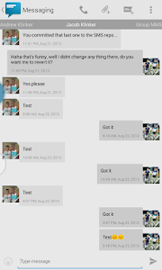 Screenshot Sliding Messaging Pro v8.20 Beta 1