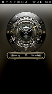 Lastest SYMPHONIE Luxury Clock Widget APK for Android