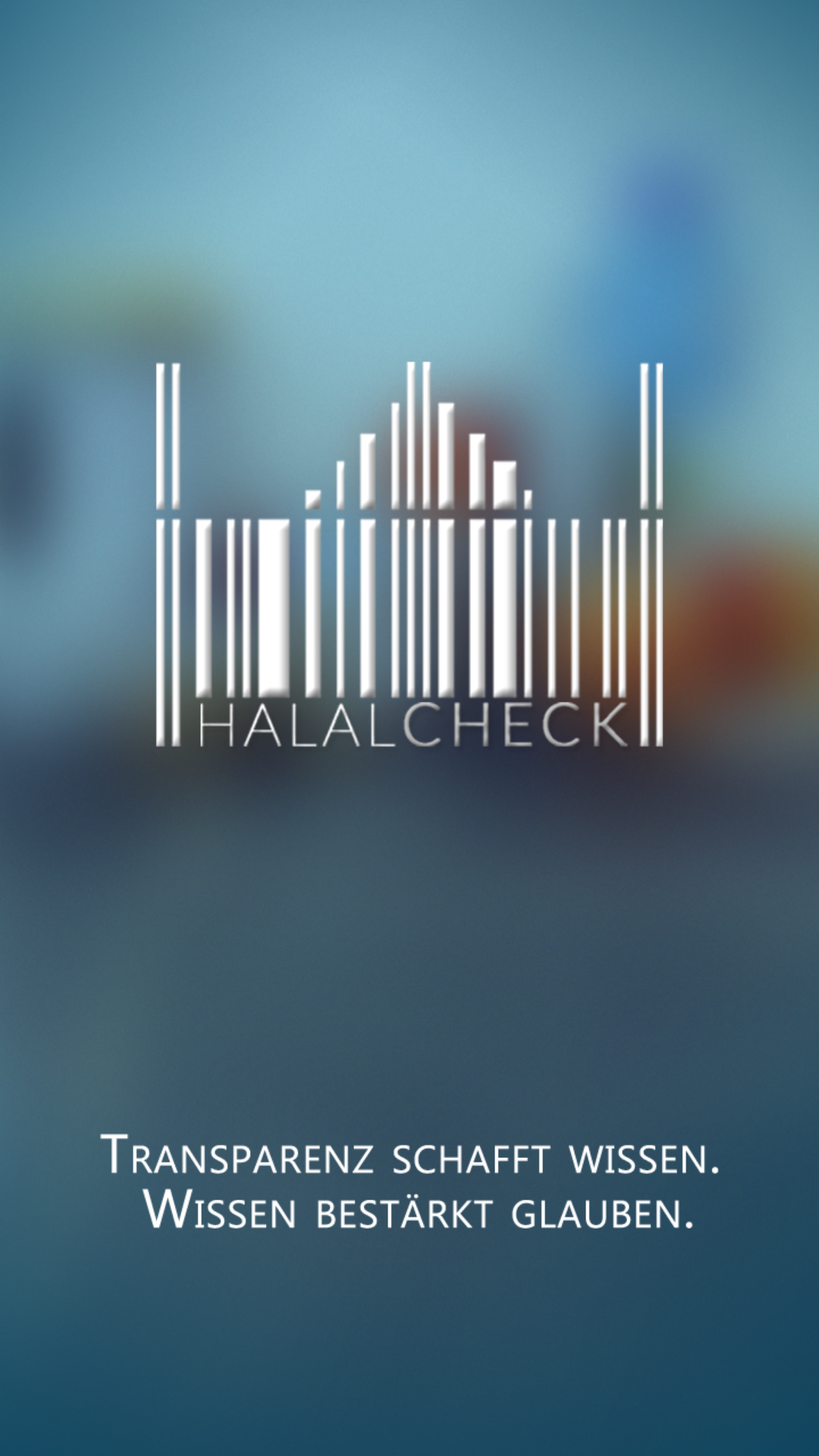 Android application HalalCheck screenshort