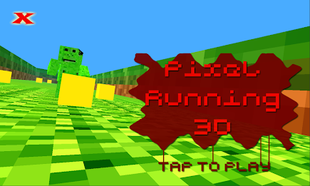 Pixel Running 3D poster 17