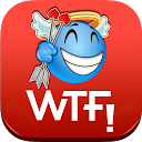 WTF! Love Emoticons mobile app icon