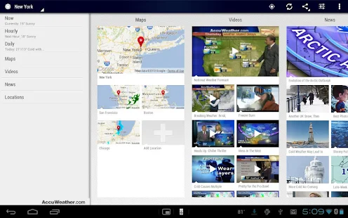 AccuWeather Platinum (payant) - screenshot thumbnail
