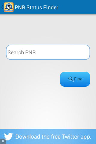 PNR Status Finder