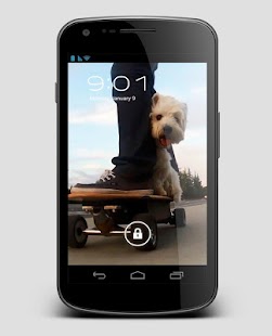 How to install Skate Dog Terrier Live Wallpap lastet apk for bluestacks