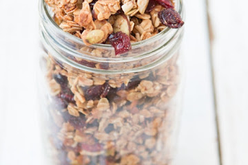 Strawberry Almond Homemade Granola