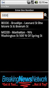 Lastest Fire Dept Box Number Search APK for Android