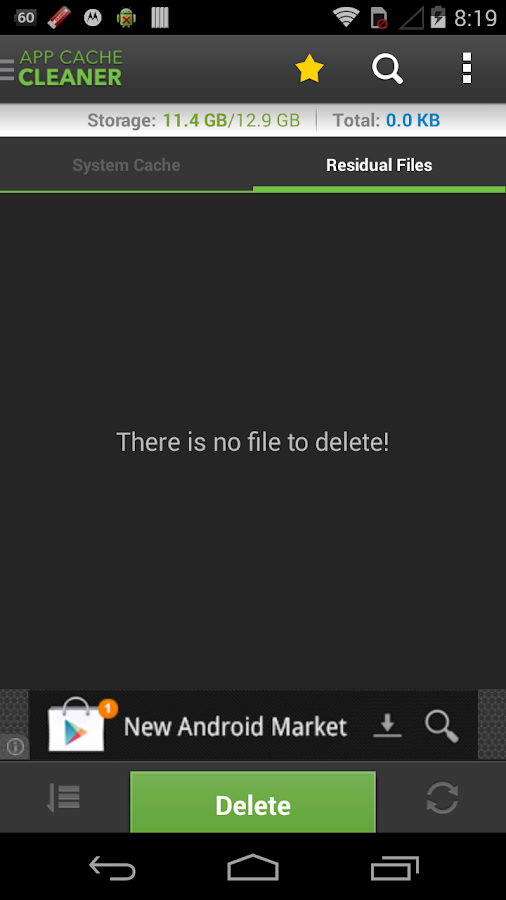 App Cache Cleaner - 1Tap Clean - screenshot