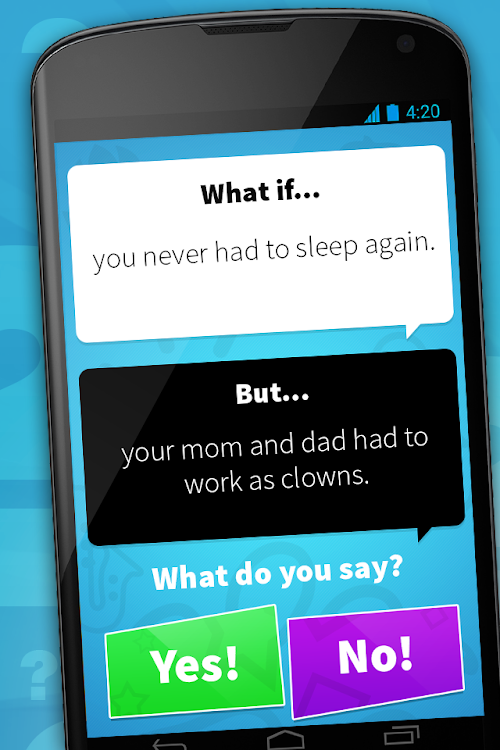 Android application What if - Kids screenshort