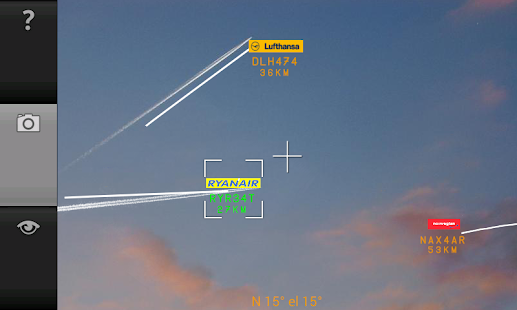Android-Anwendung Radar Spotter AR pro Screenshot