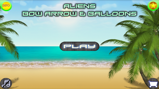 【免費休閒App】Aliens Bow Arrow & Balloons-APP點子