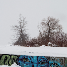 Graffiti on the Island by Elsie Nisonen - Artistic Objects Signs