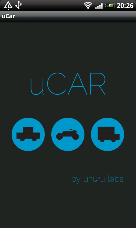   uCar: captura de pantalla 