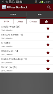 UMass BusTrack Screenshots 5