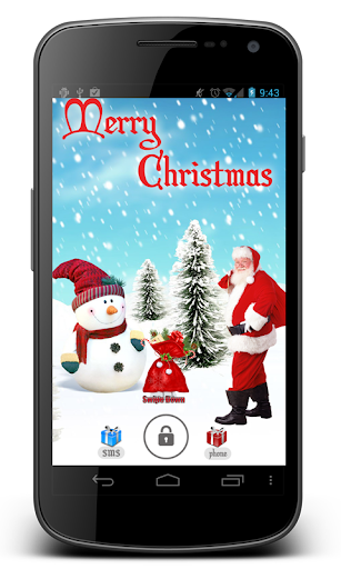Santa Clause Gifts Lock Screen