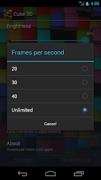 Cube 3D Live Wallpaper poster 7