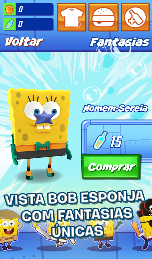 Bob Esponja: A Grande Corrida - screenshot