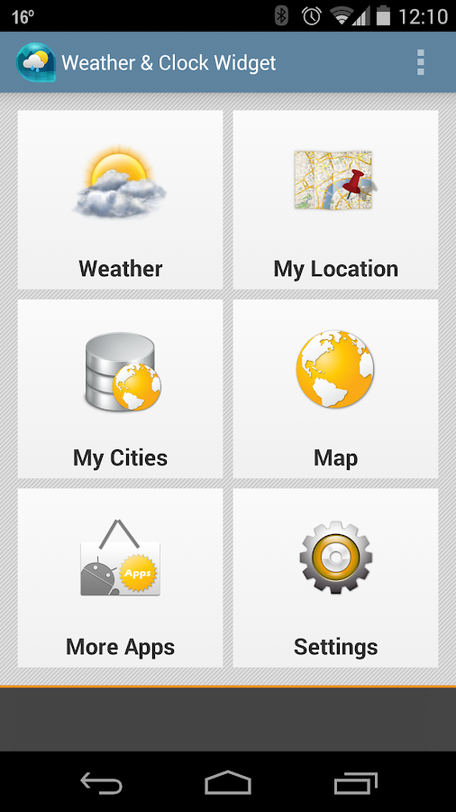 Weather & Clock Widget Android Android Apps on Google Play