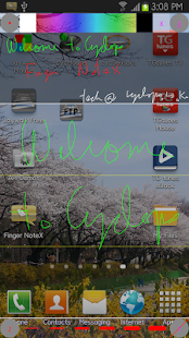 Free Download cycNoteX: Finger Note APK for Android