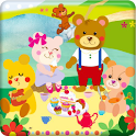 KUMA-JIRO with friends logo