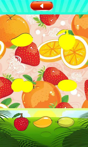 Children's fruit stickers