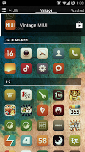 VINTAGE- APEX NOVA ADW GO HOLO Screenshots 1