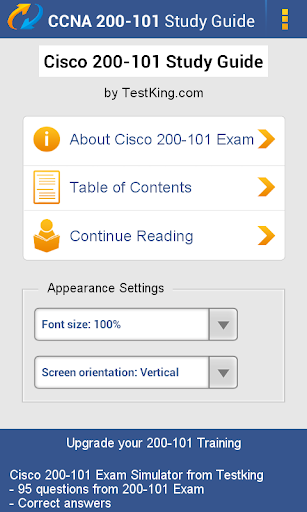 ICND 200-101 Study Guide