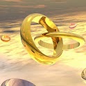 3D Awesome Background i logo
