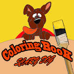 Cover Image of Télécharger Coloring Book My Scary Dog 1.1 APK