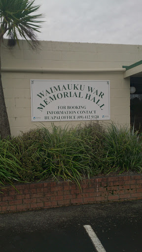 Waimauku War Memorial Hall