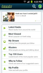 Keek - Social Video - screenshot thumbnail
