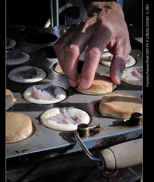 台南 永康 - 大灣市場紅豆餅＆雞蛋糕 [台式]