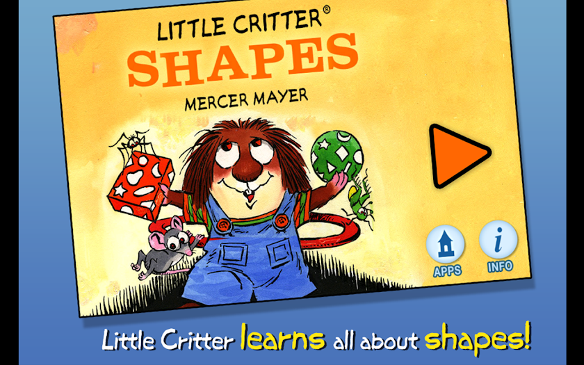Little Critter Shapes Screen 1