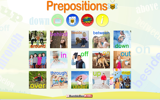 Prepositions Flashcards