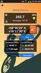 Altimeter GPS Calculator Lite Screenshots 10