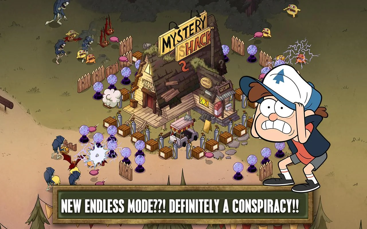 Gravity Falls Mystery Attack - screenshot