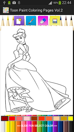 Toon Paint Coloring Pages V.2