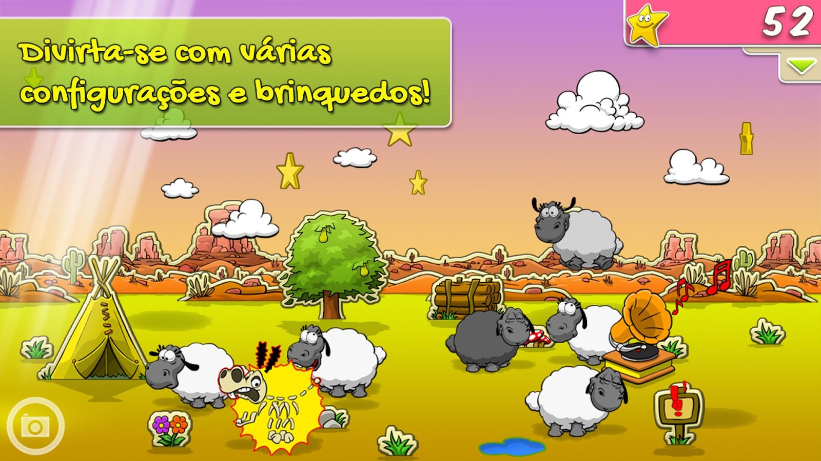 Clouds & Sheep Premium - tela