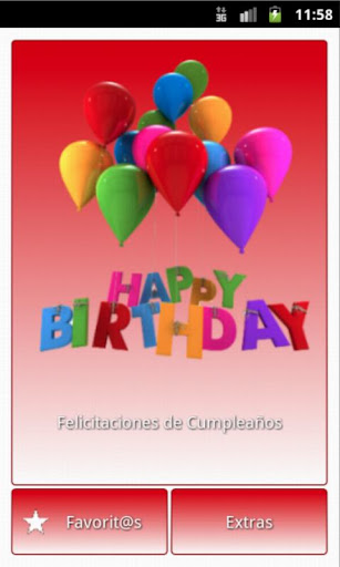 Felicitaciones de Cumpleaños