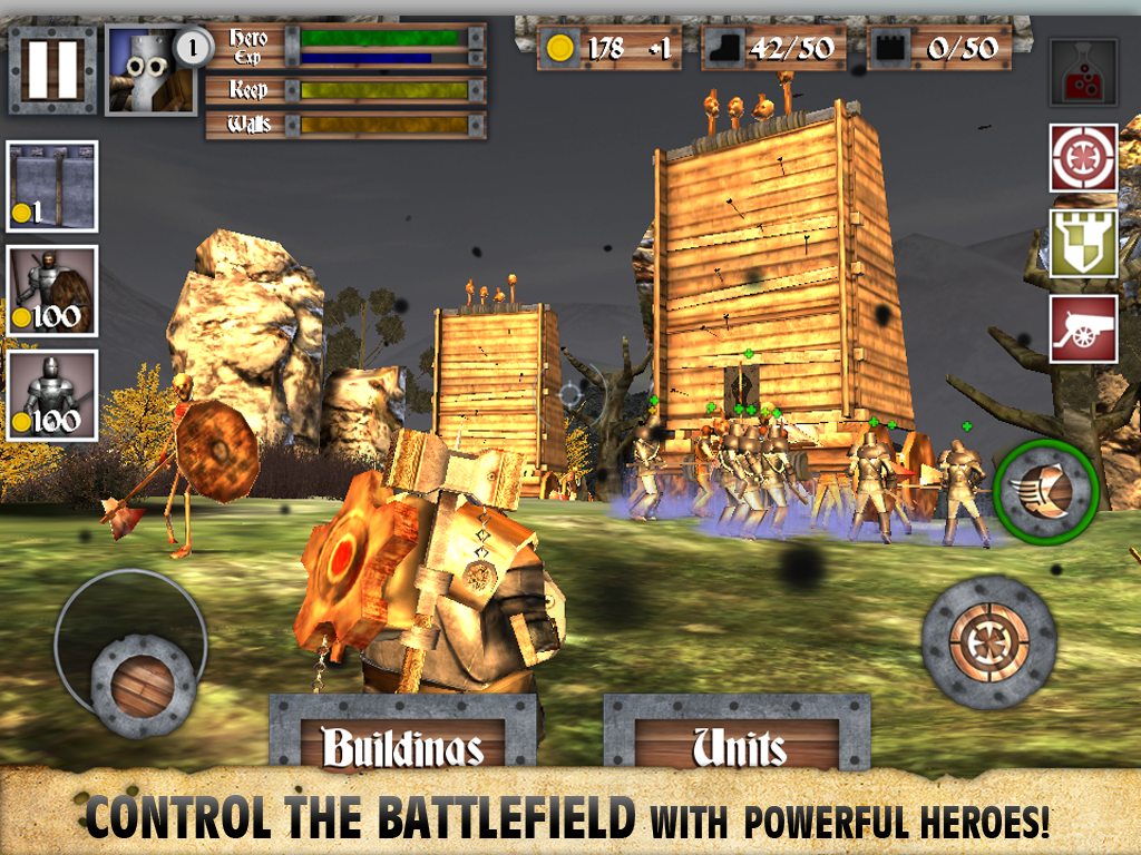 Heroes and Castles - screenshot