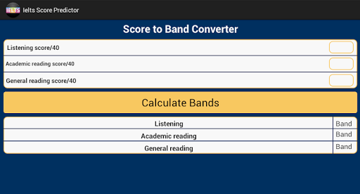 【免費教育App】IELTS Score Predictor-APP點子