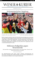 Weser-Kurier Tablet-Edition 2 APK Screenshot #3